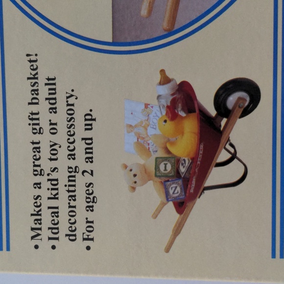 Radio Flyer Little Red Wheelbarrow - Picture 2 of 6